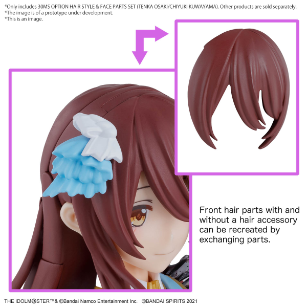 30MS Option Hair Style Face Parts Set Tenka Osaki Chiyuki Kuwayama