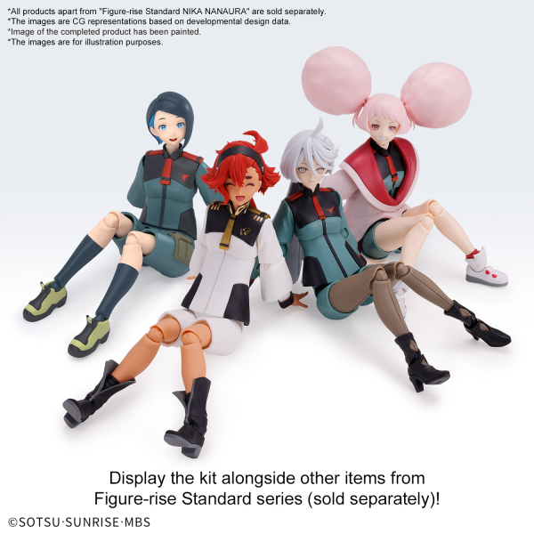 Figure Rise Standard Nika Nanaura Mobile Suit Gundam The Witch From Mercury