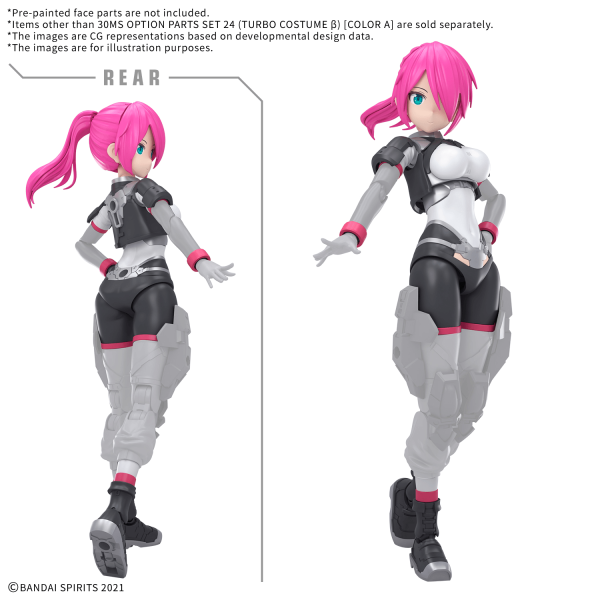 30MS Option Parts Set 24 Turbo Costume Beta Color A