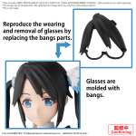 30MS Option Hair Style Face Parts Set Yuika Mitsumine Kiriko Yukoku