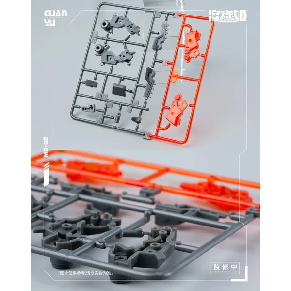 MS GENERAL MG-02 Guan Yu x Raijin DX Version Plastic Model
