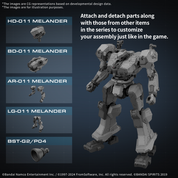 30MM Armored Core Vi Fires Of Rubicon Balam Industries Bd 011 Melander