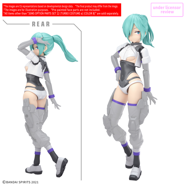 30MS Option Parts Set 22 Turbo Costume Alpha Color B