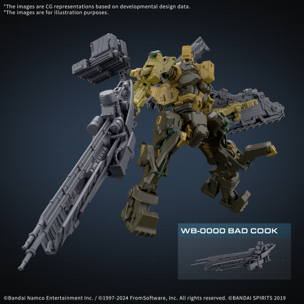 30MM Armored Core Vi Fires Of Rubicon Rad Cc 3000 Wrecker Milk Tooth