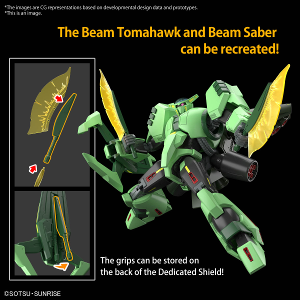 1/144 HG Bolinoak Sammahn (Zeta Gundam)